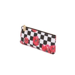 SELETTI Toiletpaper Pencil case 21x9 - ROSES ON CHECK