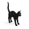 SELETTI The Jobby Cat Lamp Black