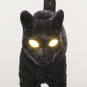 SELETTI The Jobby Kat Lamp Zwart