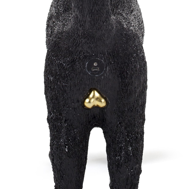 SELETTI The Jobby Kat Lamp Zwart
