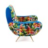 SELETTI Toiletpaper Armchair  - Flowers