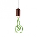 SELETTI T-holder porceleinen pendel e27