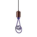 SELETTI T-holder porceleinen pendel e27