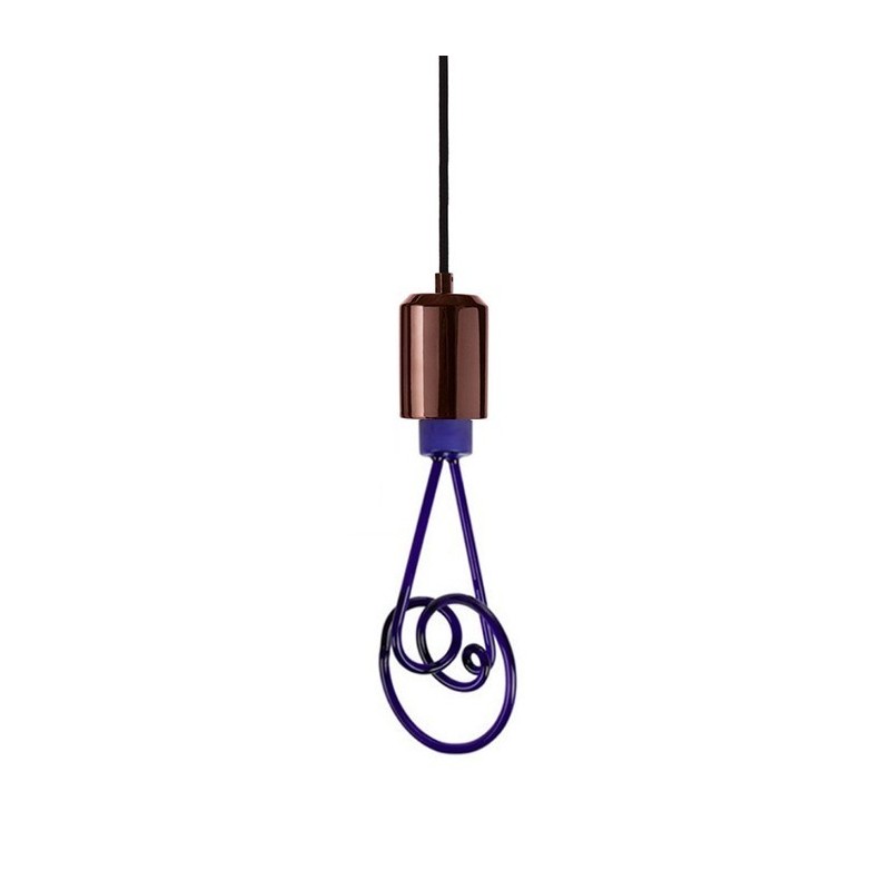SELETTI T-holder porceleinen pendel e27