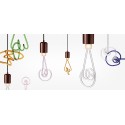 SELETTI T-holder porceleinen pendel e27