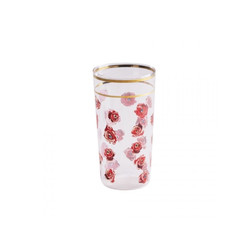 SELETTI Toiletpaper glas - rozen