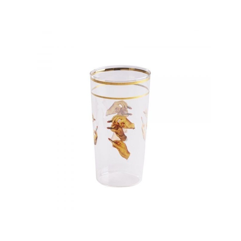 SELETTI Toiletpaper glas - lippenstift