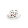 SELETTI Toiletpaper glass coffee set -i love you