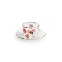 SELETTI Toiletpaper glazen koffieset - rozen