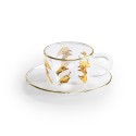 SELETTI Toiletpaper glazen koffieset - lippenstift