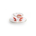 SELETTI Toiletpaper glazen koffieset - shit