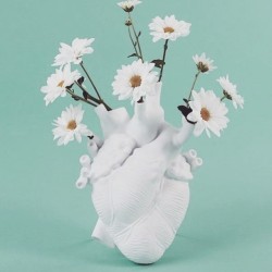 SELETTI Vase en porcelaine "Love In Bloom"