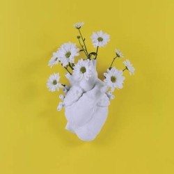 SELETTI Vase en porcelaine "Love In Bloom"