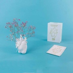SELETTI Vase en porcelaine "Love In Bloom"