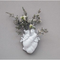 SELETTI Vase en porcelaine "Love In Bloom"