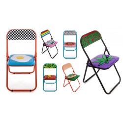 SELETTI Studio Job-Blow Folding chair  - Popcorn