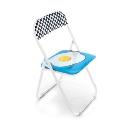 SELETTI Studio Job-Blow Folding chair  - Egg