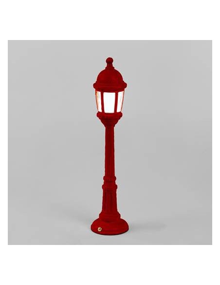 SELETTI Street Lamp Tafellamp Rood