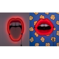 SELETTI Studio Job-Blow Neon lamp  - Mouth
