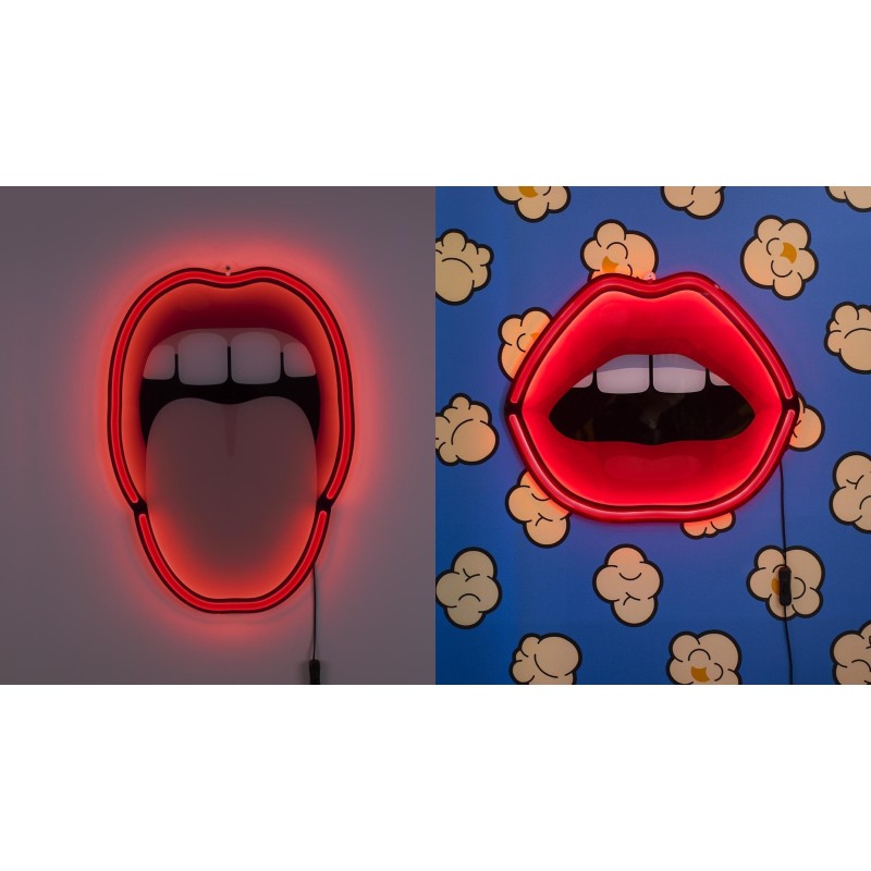 SELETTI Studio Job-Blow Neon Lamp - Mond