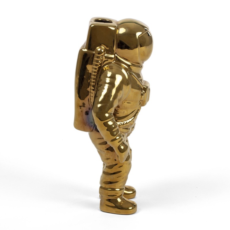 SELETTI Starman vaas - Cosmic Diner Gold
