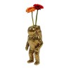 SELETTI Cosmic Diner Porcelain Starman vase Cosmic Diner - Gold