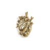 SELETTI Vase in porcelain "Love In Bloom" - Gold