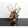 SELETTI Vase in porcelain "Love In Bloom" - Gold