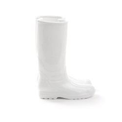 SELETTI umbrella stand in porcelain -rainboot
