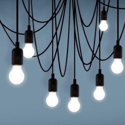 SELETTI Maman Dimmable Pendant with Frosted Lightbulb