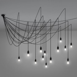 SELETTI Maman Dimmable Pendant with Transparant Lightbulb