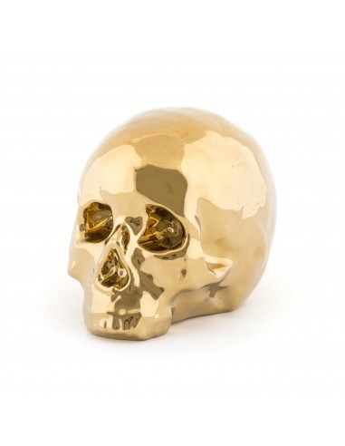 Seletti My Skull - Decoratief object/Schedel - Goudkleurig