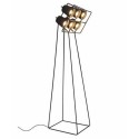 SELETTI Multilamp metalen vloerlamp met dimmer