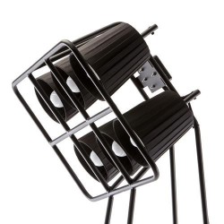 SELETTI Multilamp metal floor lamp with dimmer