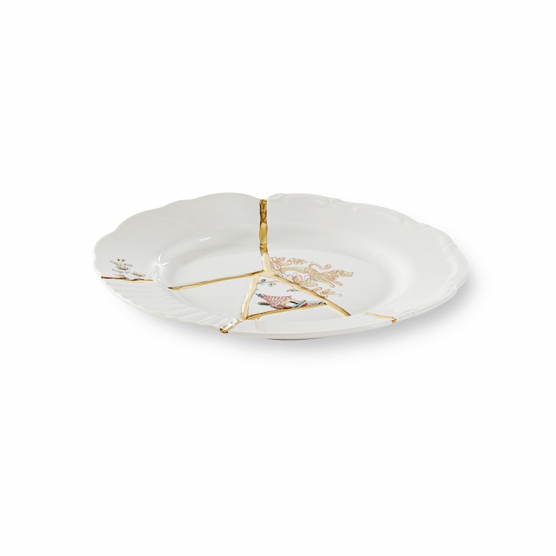 SELETTI Kintsugi Porseleinen dessertbord n'1