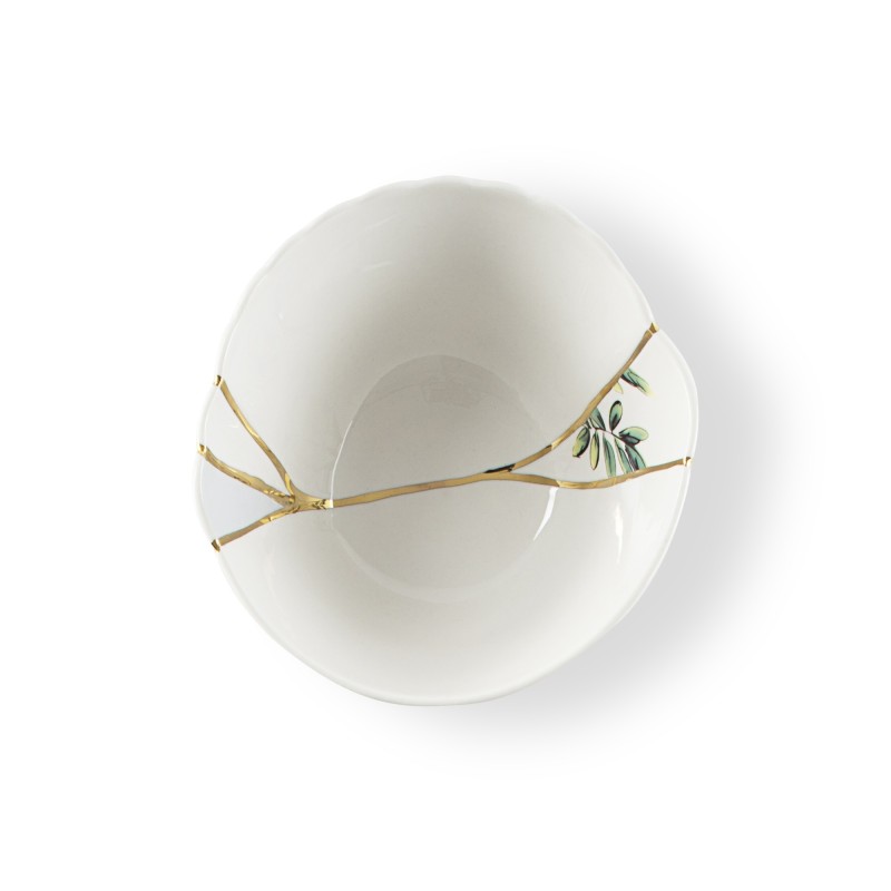 SELETTI Kintsugi Porseleinen fruitschaal n'2