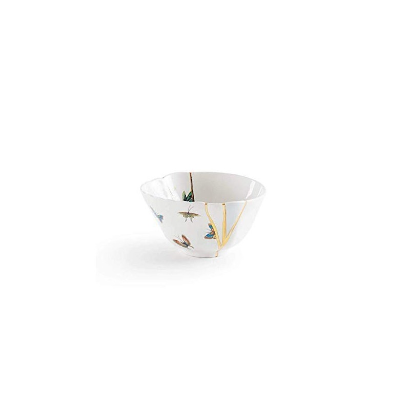 SELETTI Kintsugi Porseleinen fruitschaal n'2