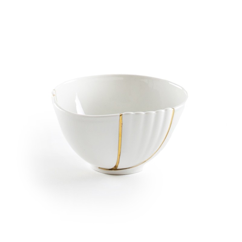 SELETTI Kintsugi Porseleinen fruitschaal n'3