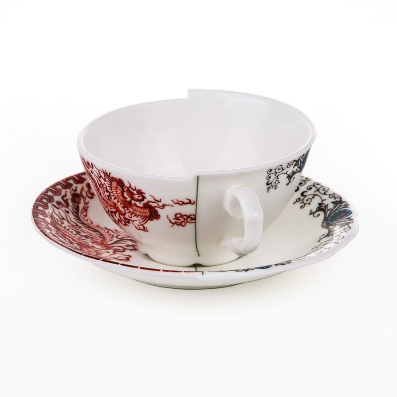 SELETTI Hybrid Porseleinen theetas + bord - Zora