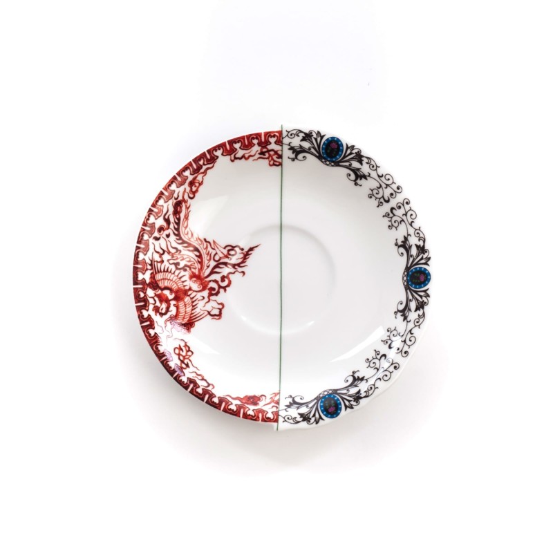SELETTI Hybrid Porseleinen theetas + bord - Zora