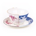 SELETTI Hybrid Porseleinen theetas + bord - Zenobia