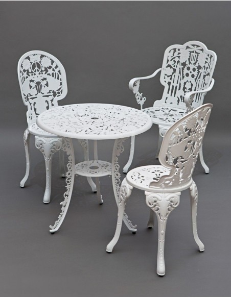 SELETTI Industry Collection Aluminium stoel 52x55 cm