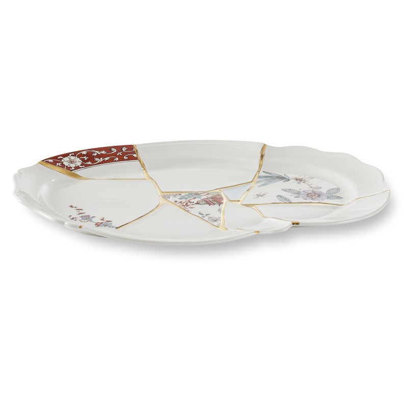 SELETTI Kintsugi Porseleinen Dienblad