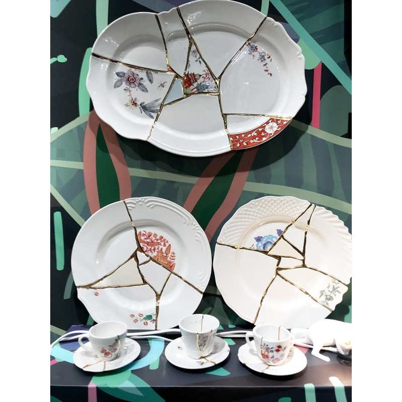 SELETTI Kintsugi Porseleinen Bord n'3