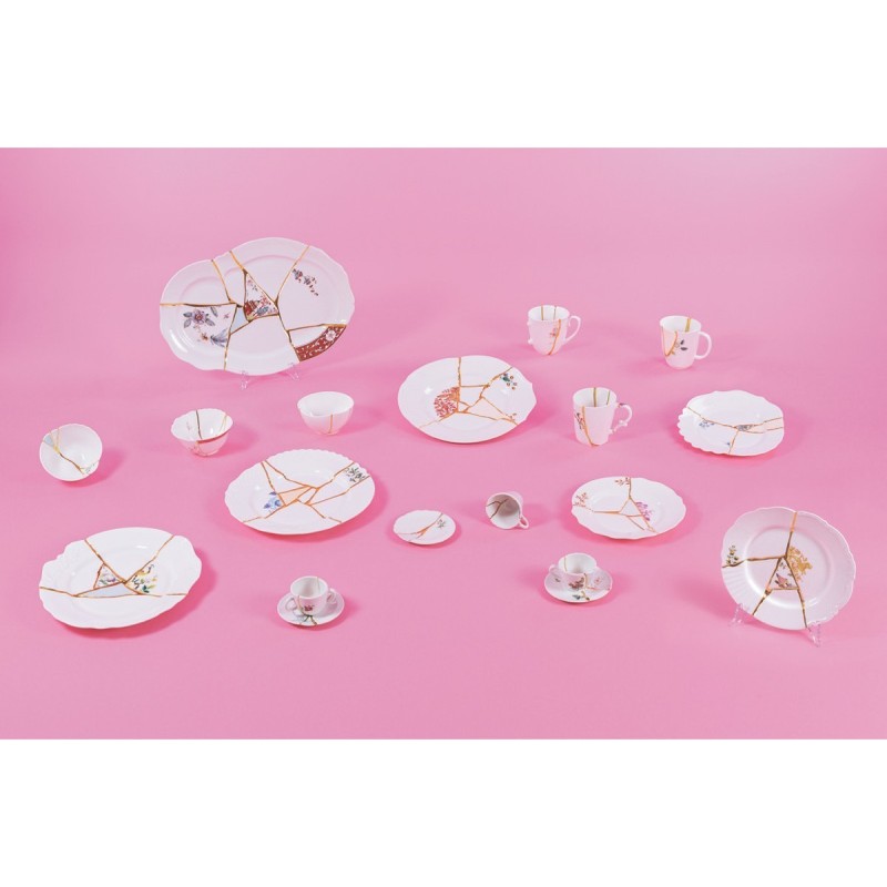 SELETTI Kintsugi Porseleinen Bord n'3