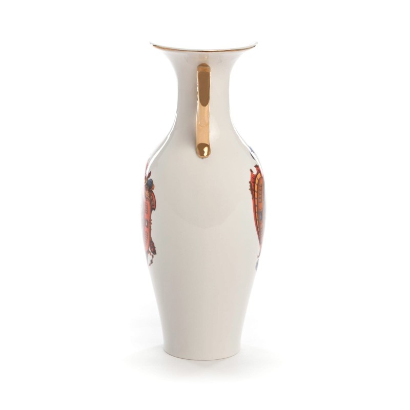 SELETTI Hybrid Porseleinen Vaas - Adelma