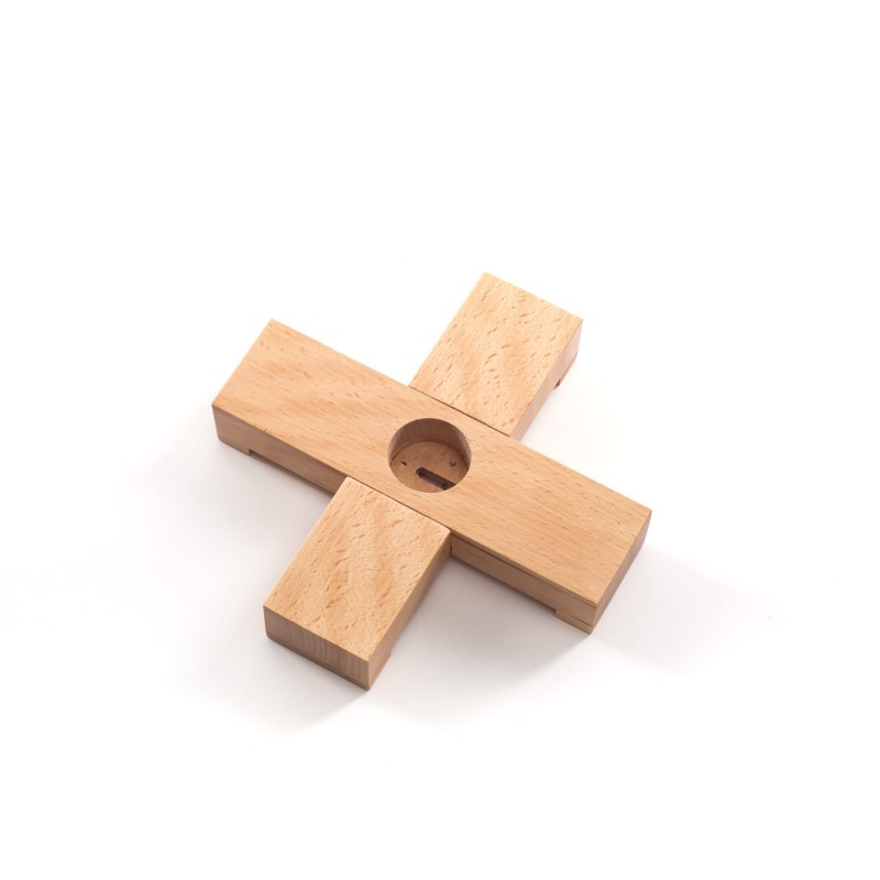 SELETTI Linea Houten voet/basis voor Neon Lamp