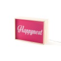SELETTI lighthink_boxes box licht hout - Cm.30x10,5 h.21