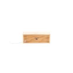 SELETTI lighthink_boxes box light wood - 4 written change - Cm.30x10,5 h.10,5