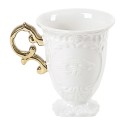 SELETTI I-wares porseleinen koffieset met col. Handvat goud
